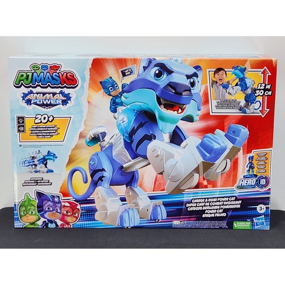 PJ Masks Animal Power Charge & Roar Power Cat Toy Action Figure New in Box - Picture 1 of 13